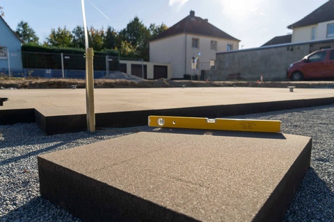 GLAPOR UMB1 Bodenplatte: Alternative zum Betonfundament